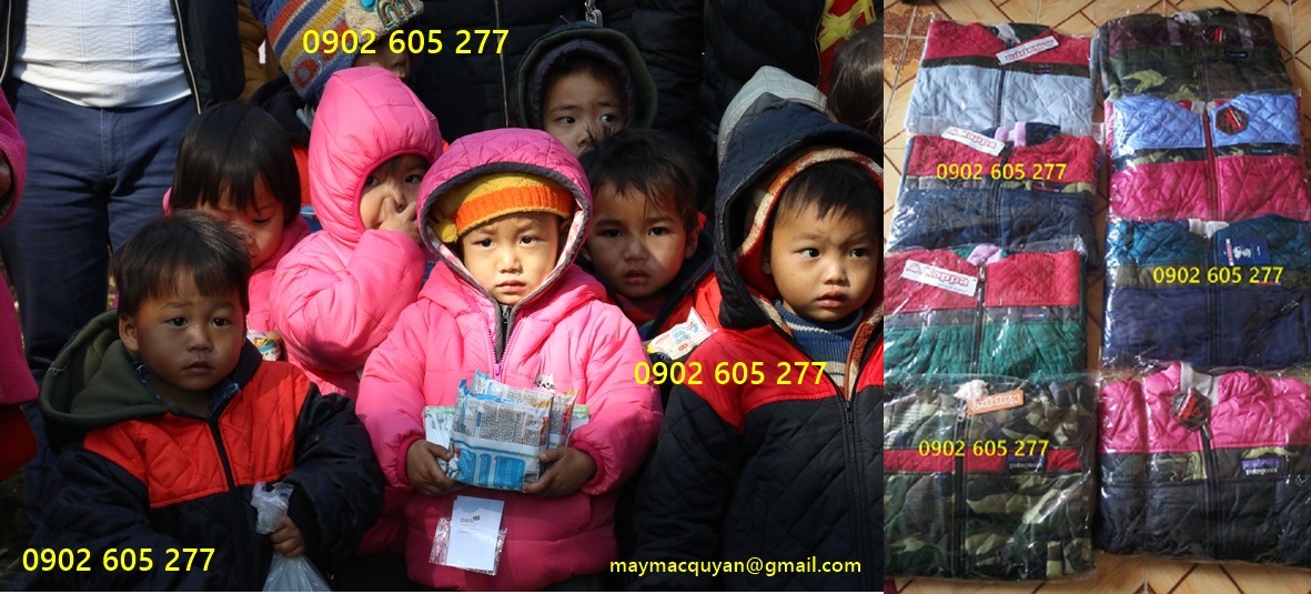 Tìm nguồn may áo khoác từ đi từ thiện cho trẻ em