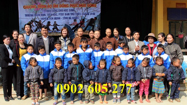 Mua áo khoác ấm từ thiện số lượng nhiều tại ĐakNong
